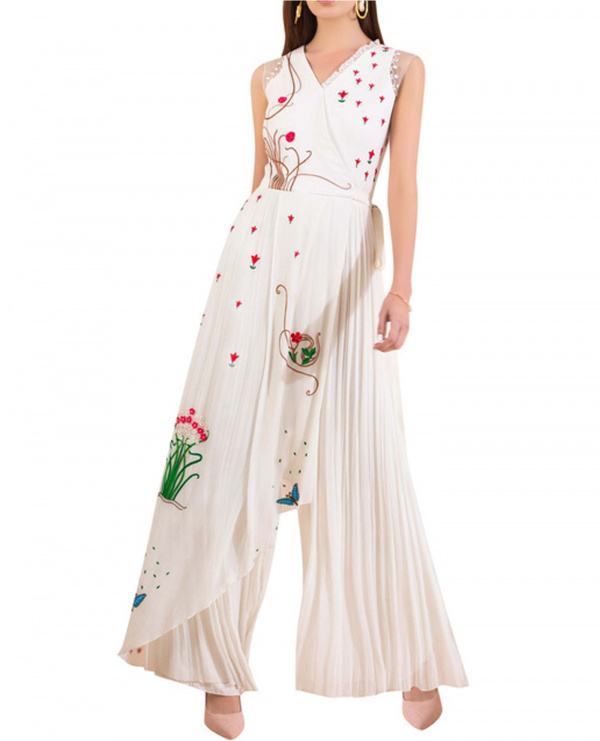 Embroidered Jumpsuit