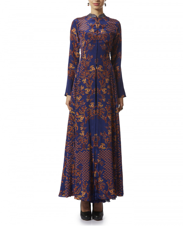 Printed Tunic with Palazzos