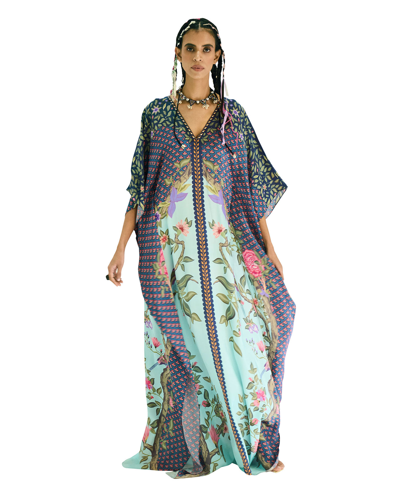 Embroidered Kaftan - Limerickstore